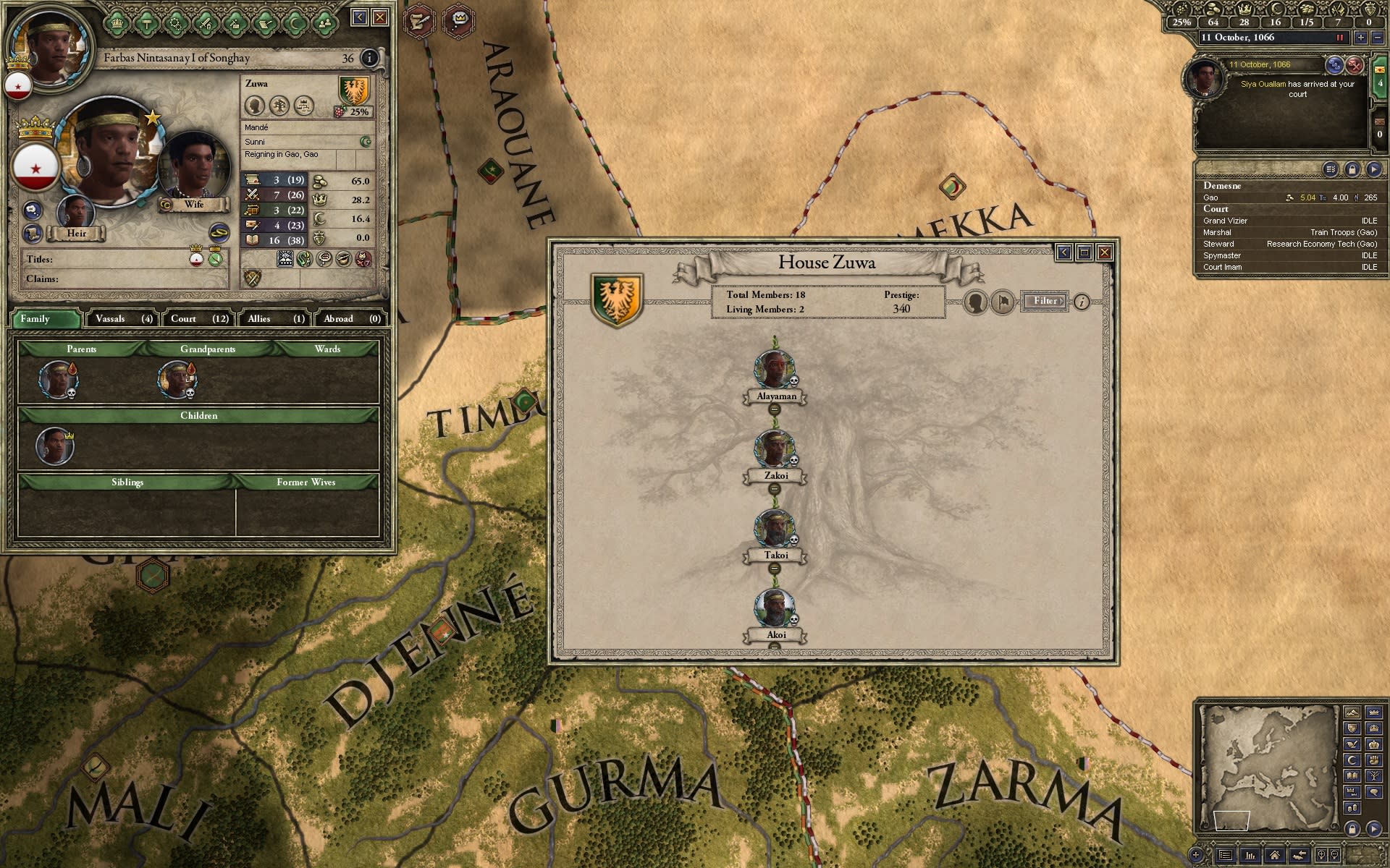Crusader Kings II: African Portraits (screenshot 1)