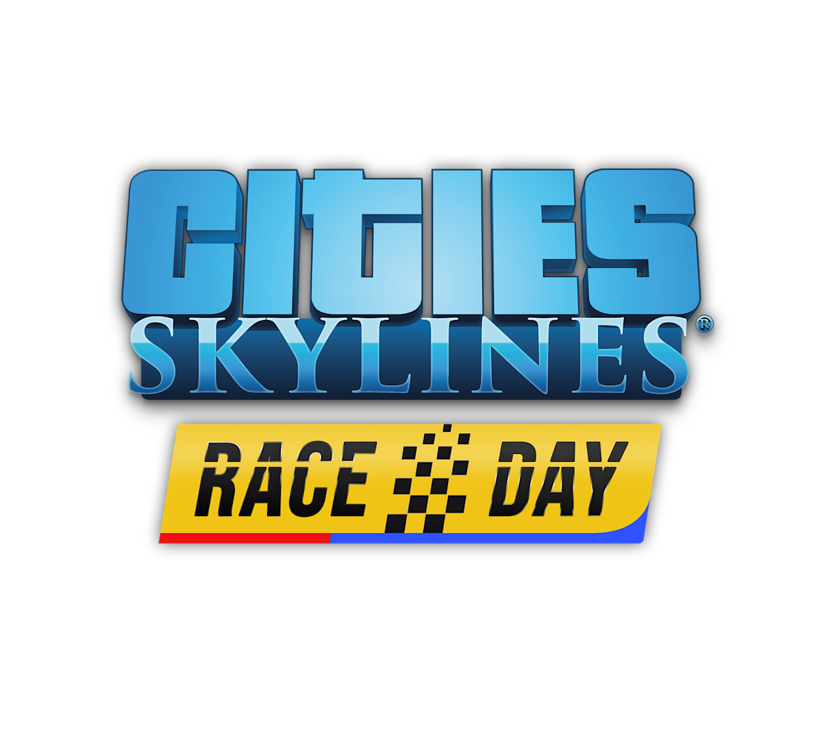 Cities Skylines RaceDay-card-logo-pdx