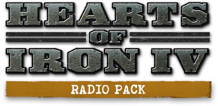 Hearts of Iron IV: Radio Pack - logo