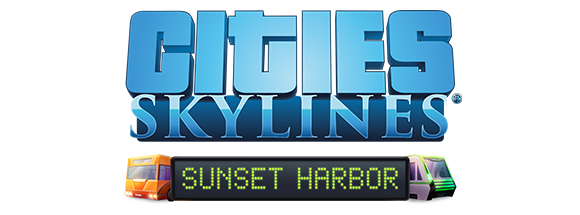Cities: Skylines - Sunset Harbor - logo