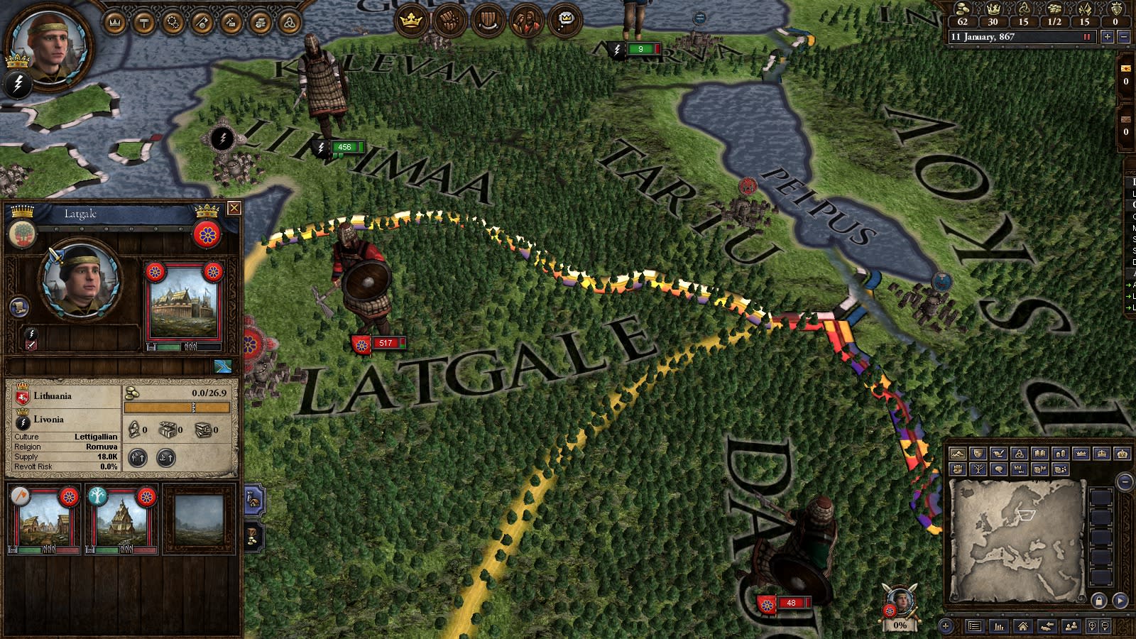 Crusader Kings II: Finno-Ulgric Unit Pack (screenshot 4)