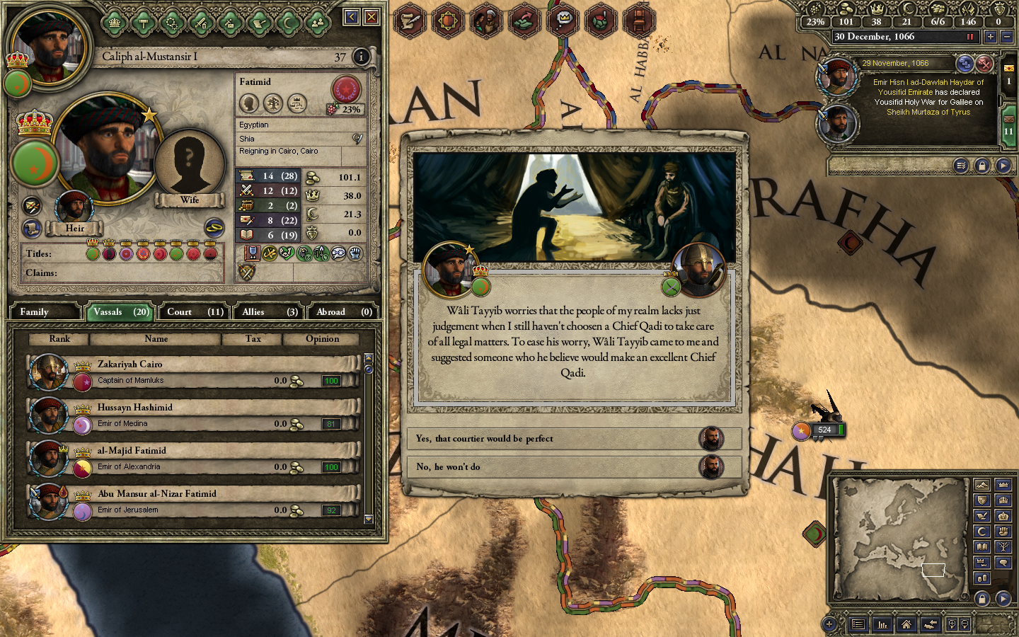 Crusader Kings II: Sword of Islam (screenshot 5)