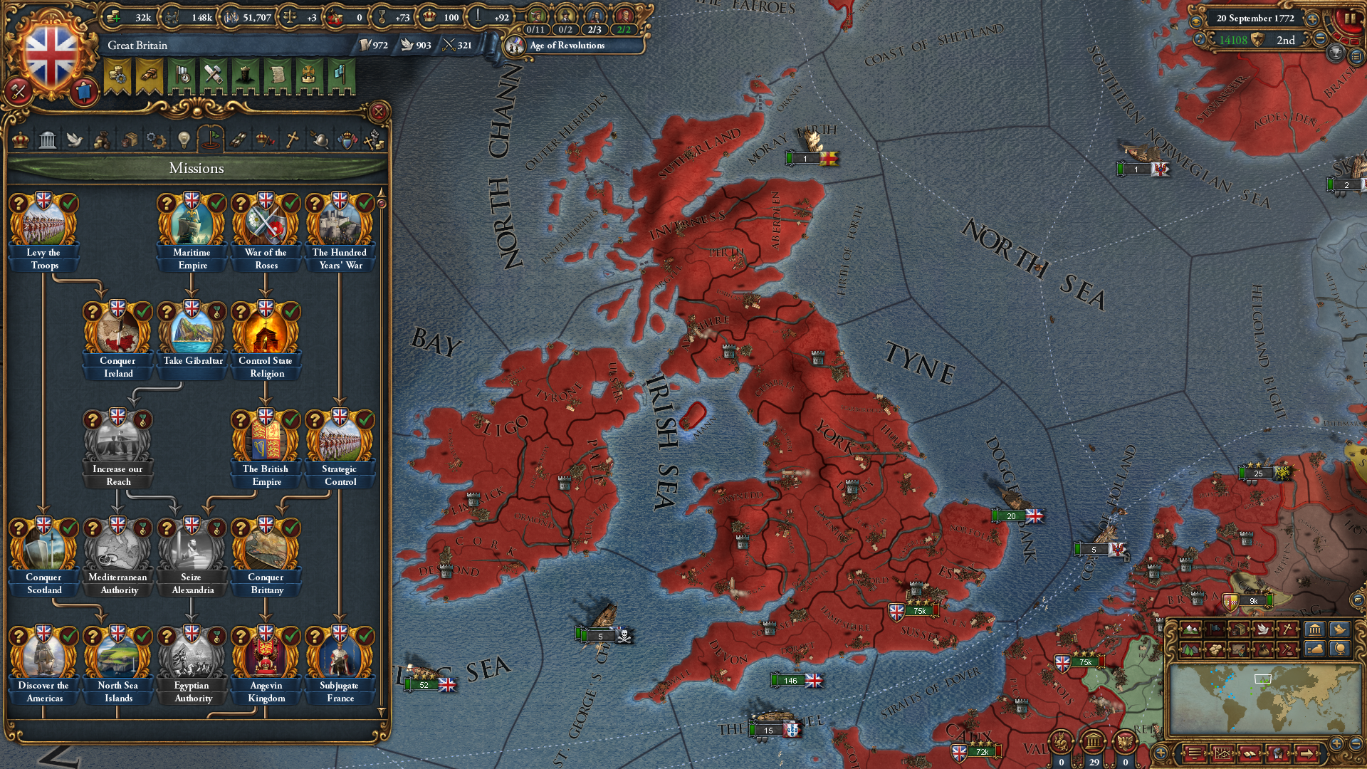Europa Universalis IV: Rule Britannia (screenshot 1)