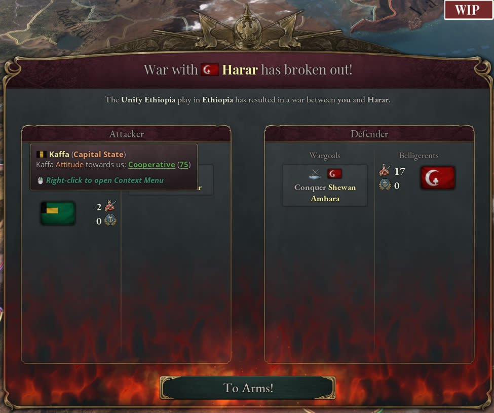 war with harar