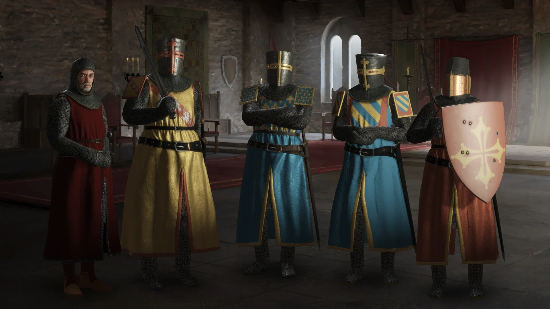 high medieval warfare attire 5