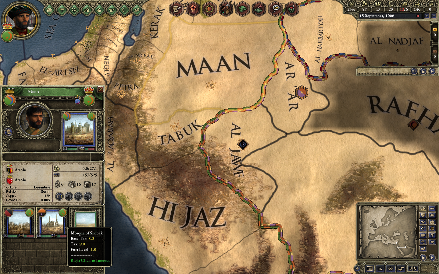 Crusader Kings II: Songs of the Caliph (screenshot 1)