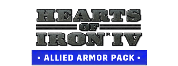 Hearts of Iron IV: Allied Armor Pack - logo