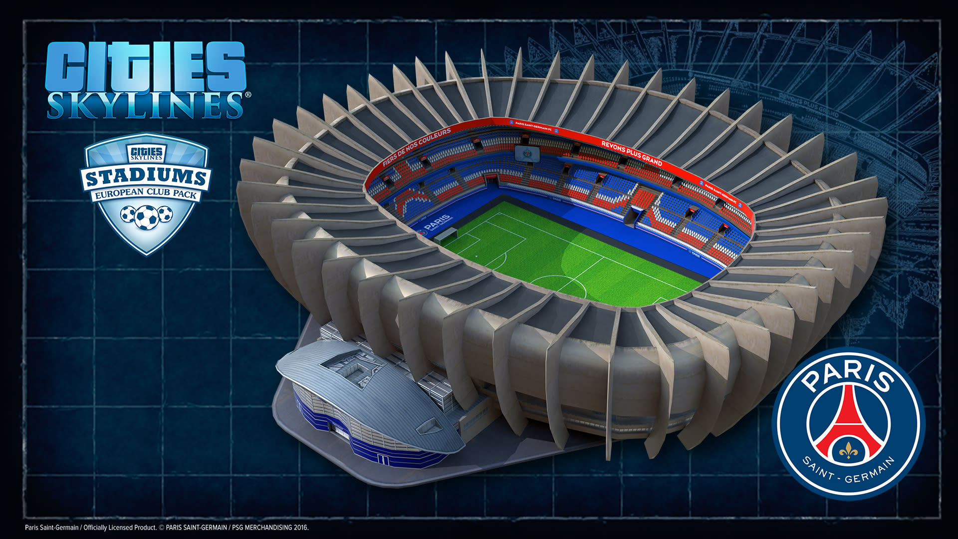Cities: Skylines - Stadiums: European Club (screenshot 4)