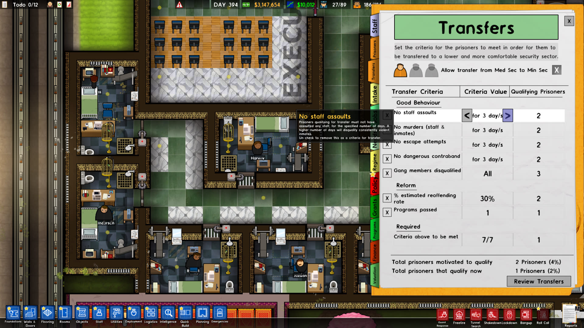Prison Architect - Cleared for Transfer (screenshot 1)