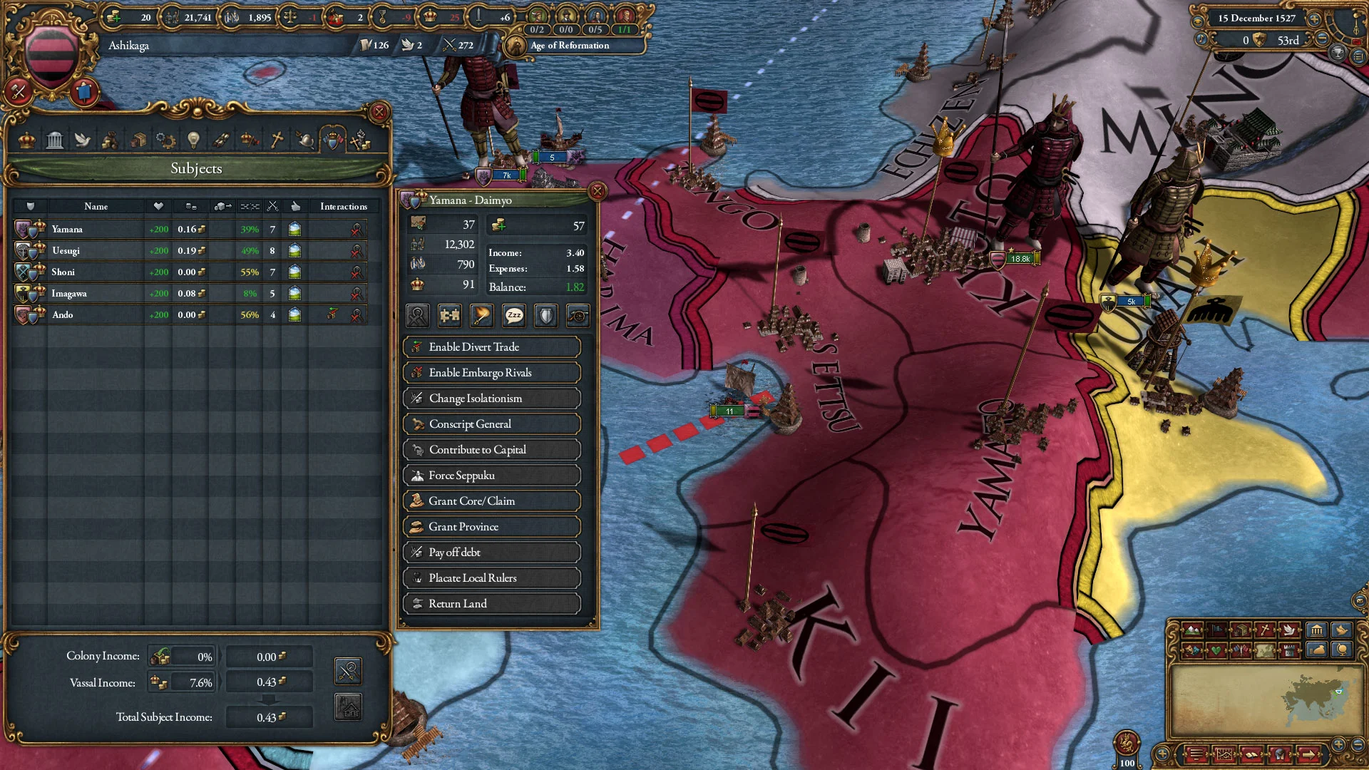 Europa Universalis IV: Mandate of Heaven (screenshot 2)
