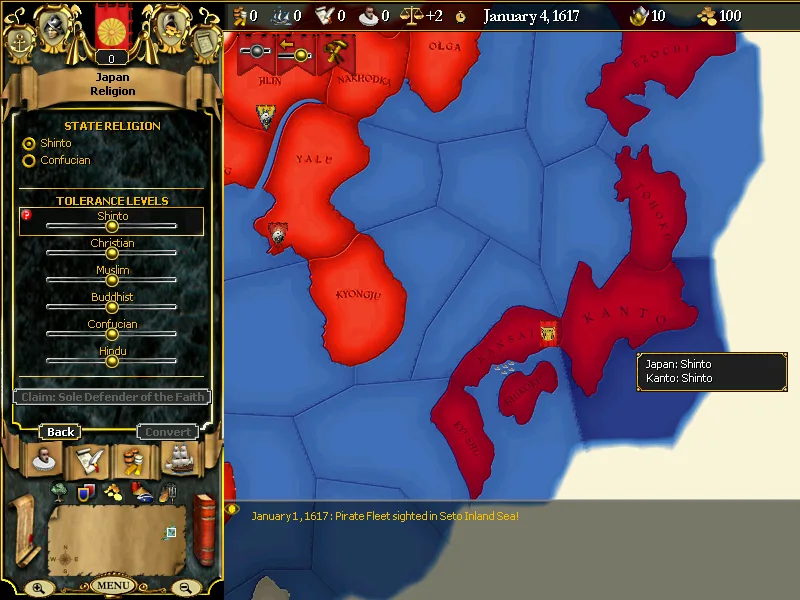 For the Glory: A Europa Universalis Game (screenshot 6)