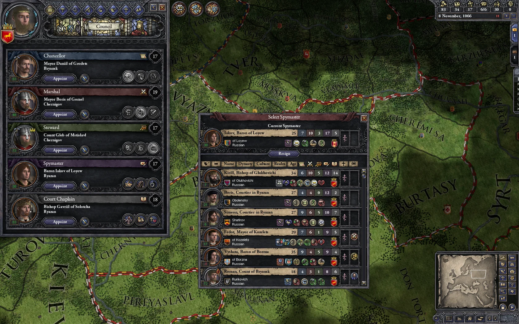 Crusader Kings II: Songs of the Rus (screenshot 5)