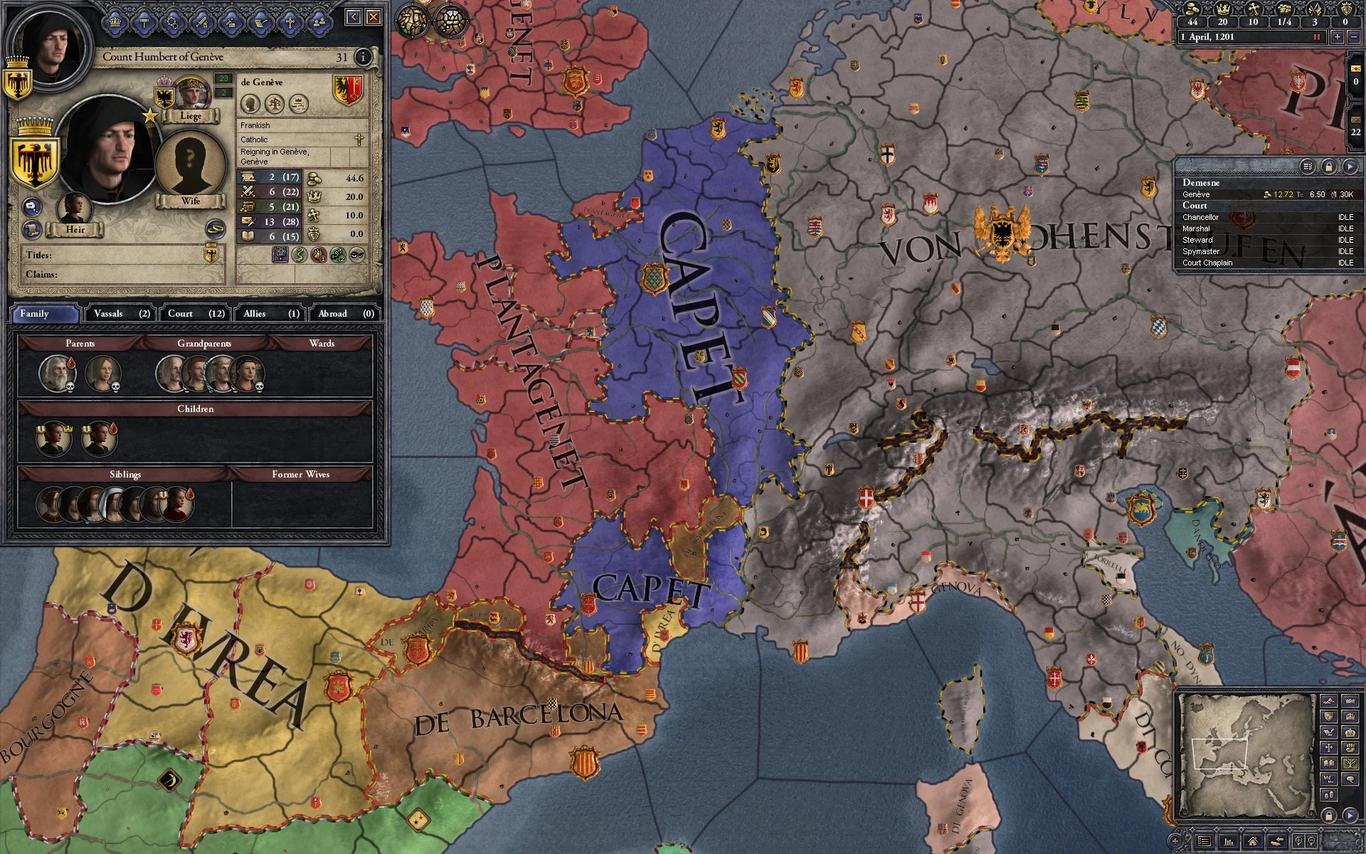 Crusader Kings II: Dynasty Shield II (screenshot 3)