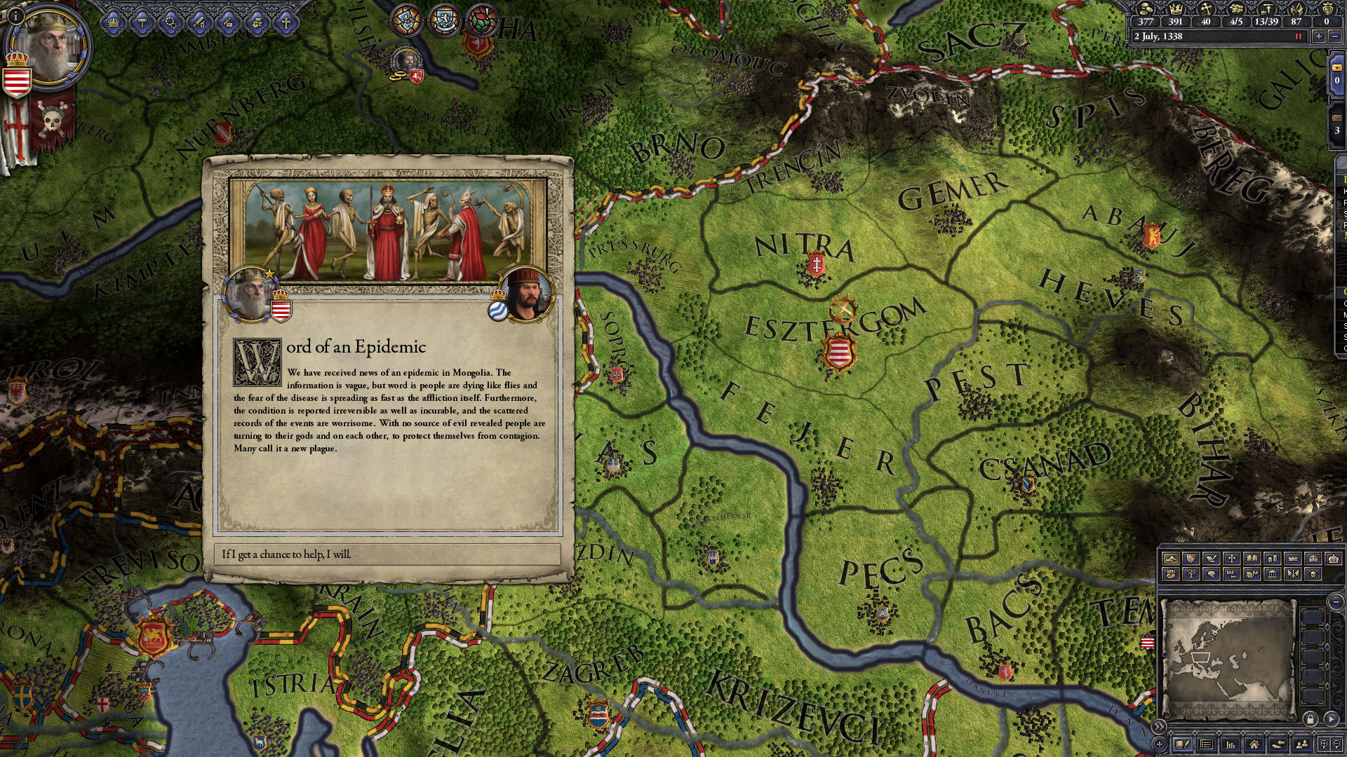 Crusader Kings II: The Reaper's Due (screenshot 1)