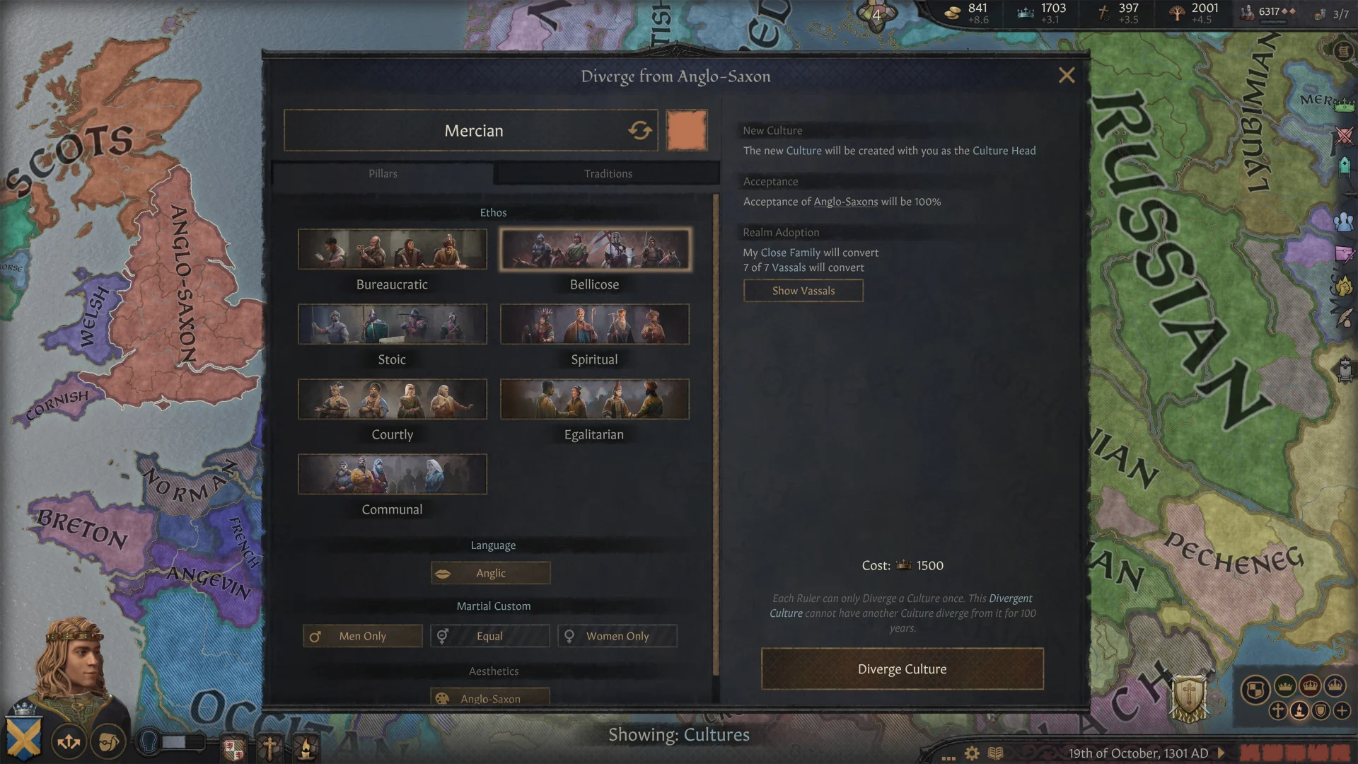 Crusader Kings III: Royal Court (screenshot 3)