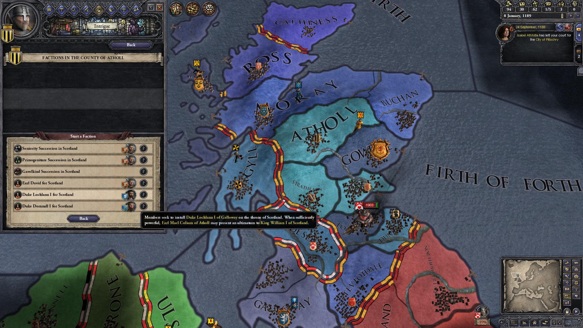 Crusader Kings II: Legacy of Rome (screenshot 1)