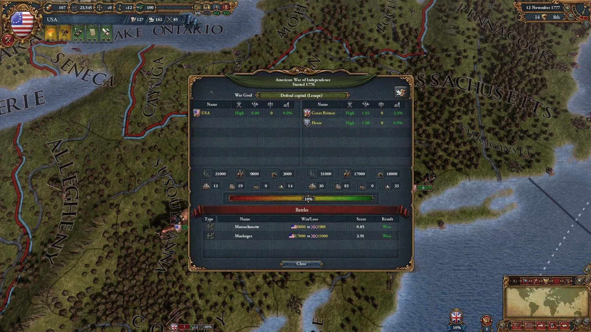 Europa Universalis IV: American Dream (screenshot 4)