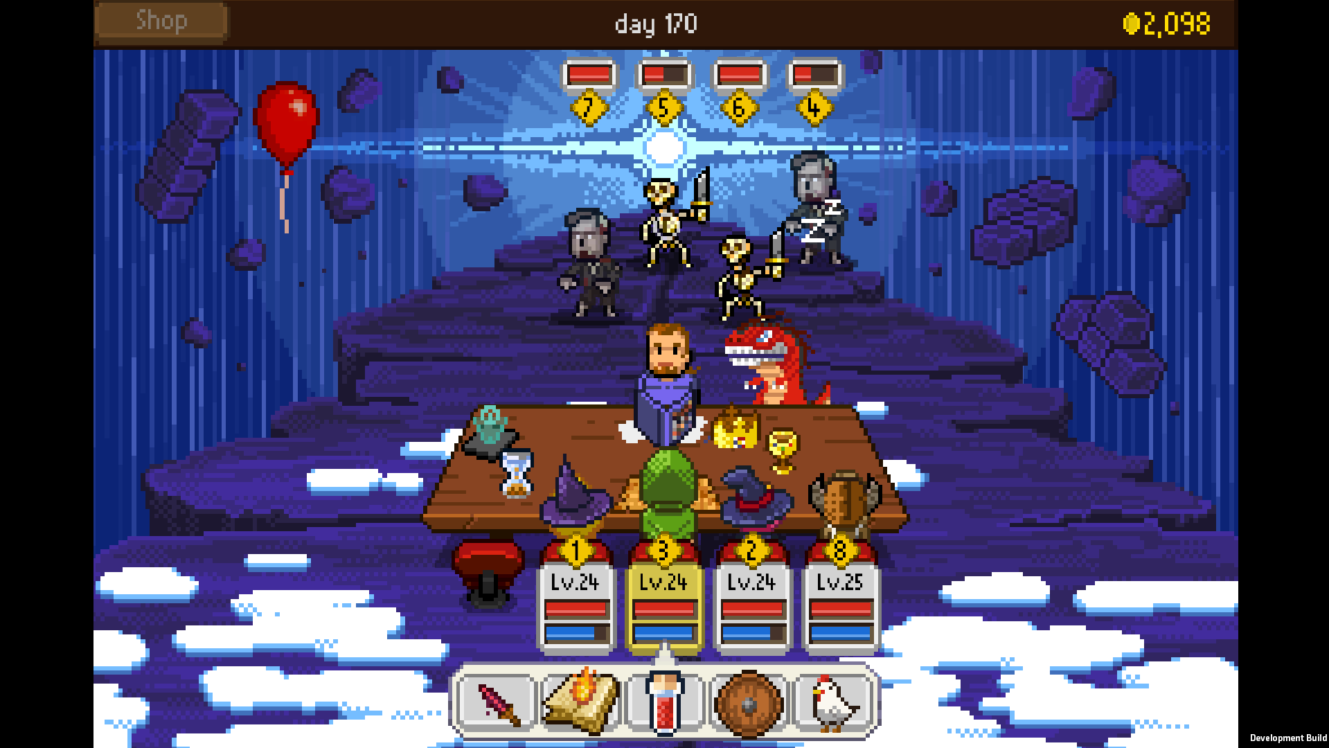 Knights of Pen and Paper: Haunted Fall (screenshot 1)