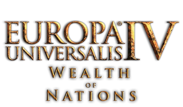 Logotype for Europa Universalis IV: Wealth of Nations
