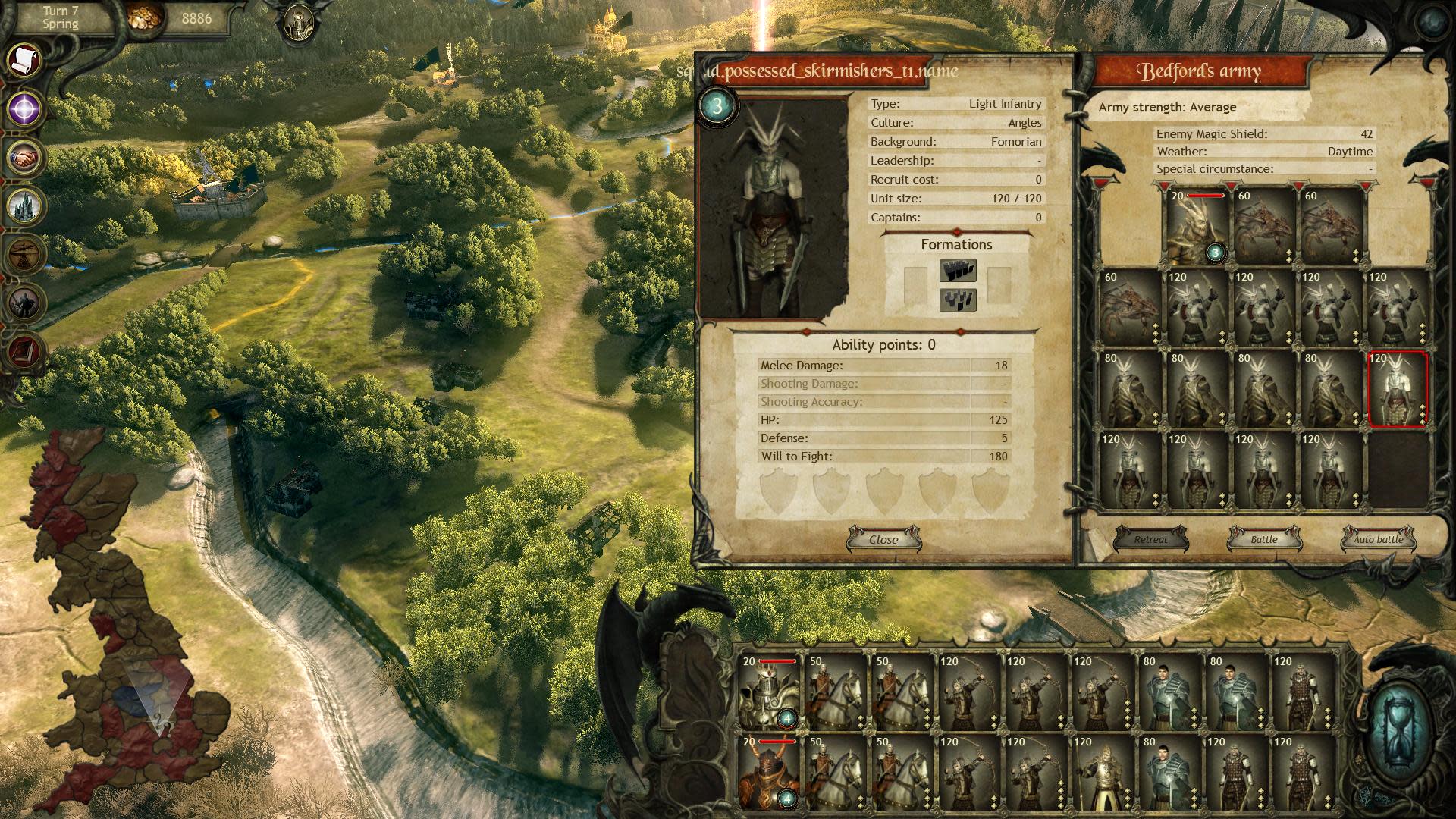 King Arthur II: The Role-Playing Wargame (screenshot 11)