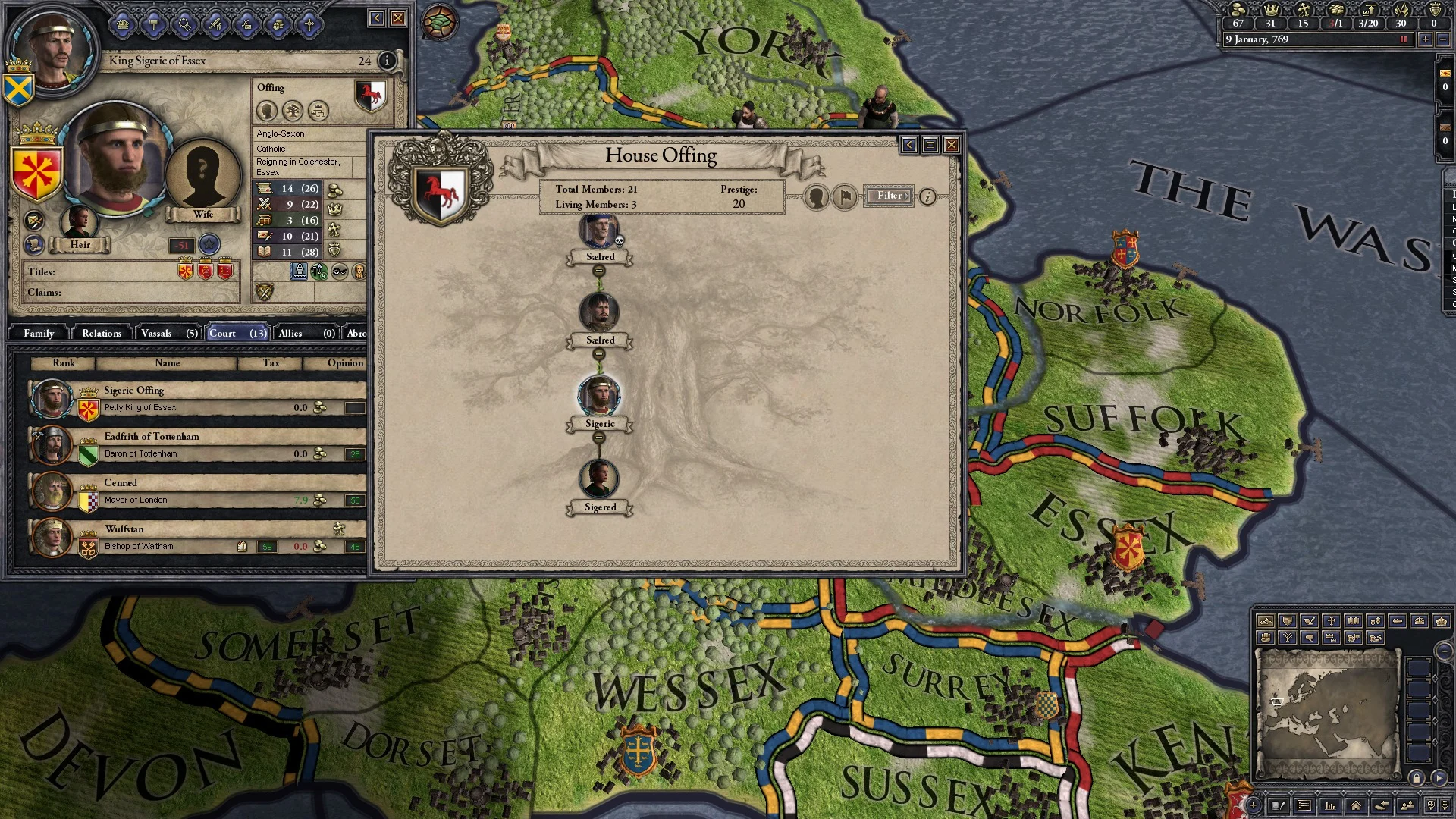 Crusader Kings II: Early Western Clothing Pack (screenshot 7)