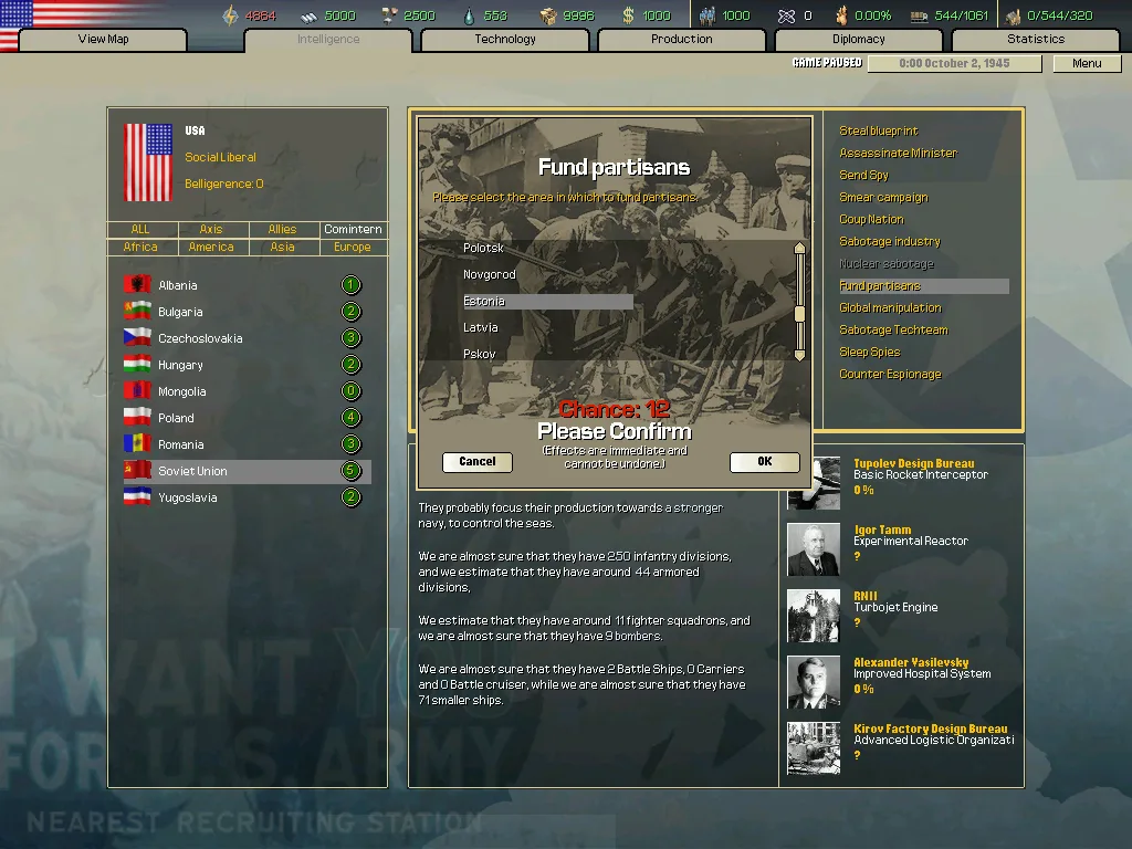 Hearts of Iron II Complete (screenshot 7)