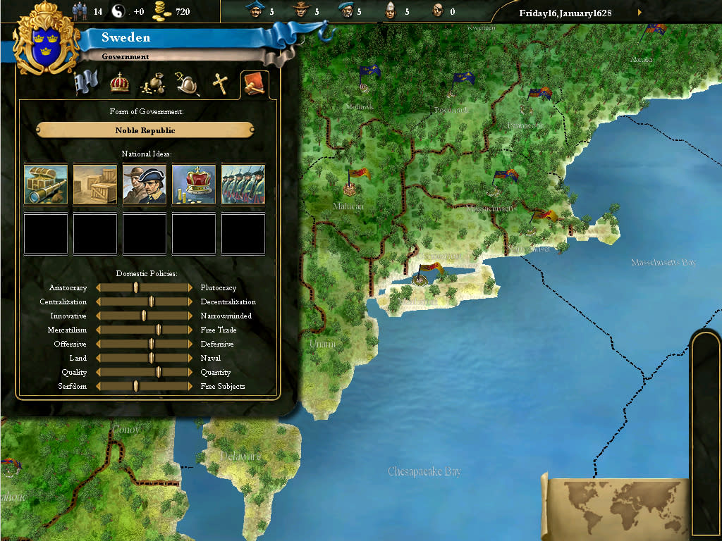 Europa Universalis III (screenshot 7)