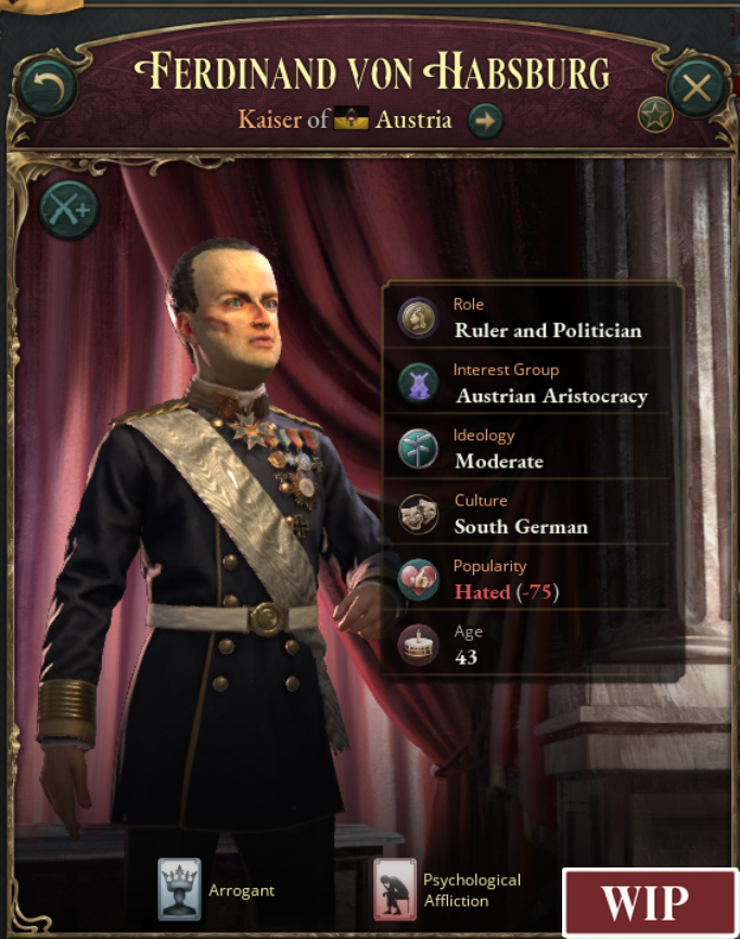 Character Profile - Der Kaiser