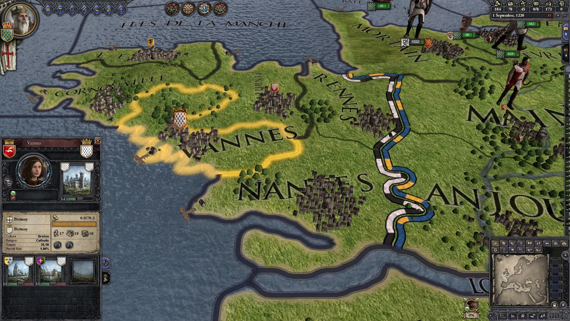 Crusader Kings II: Military Orders Unit Pack (screenshot 9)