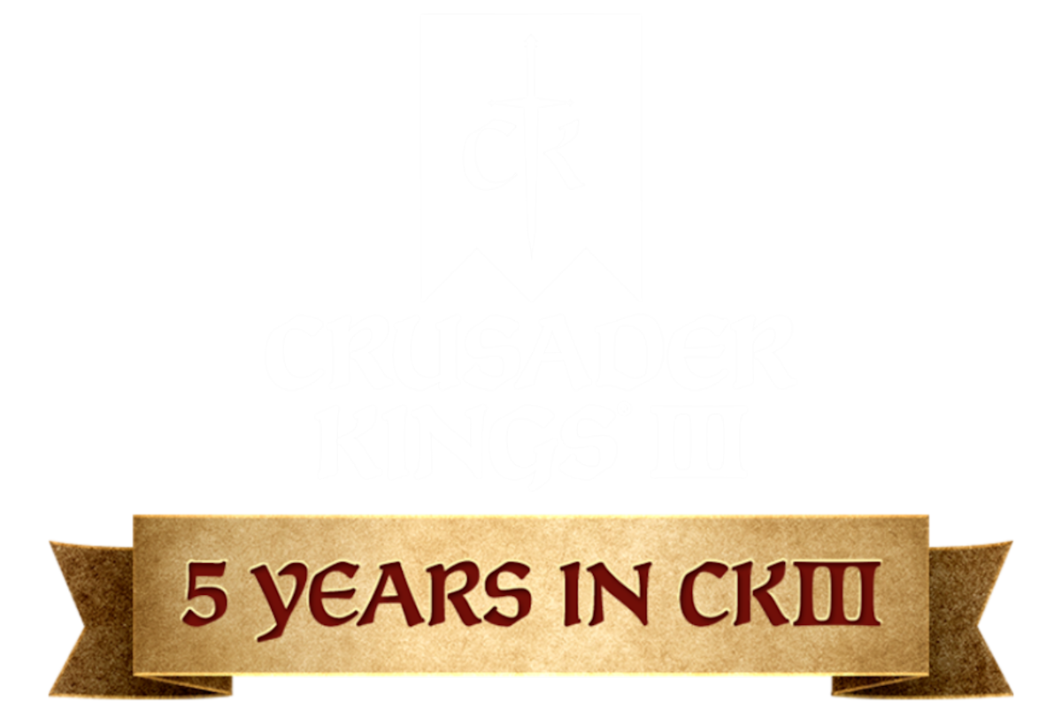 CK3 5th Anniversary Logo - Vertical