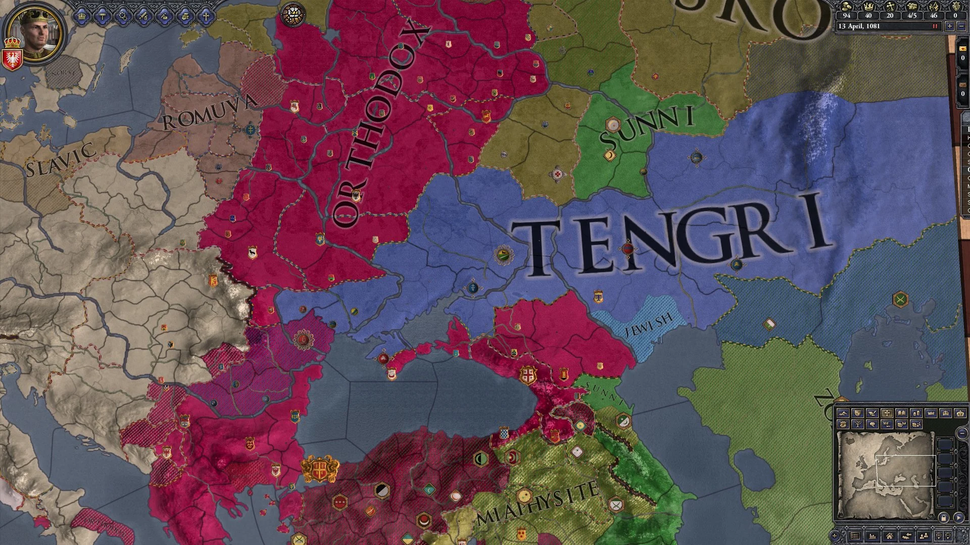 Crusader Kings II: Sons of Abraham (screenshot 7)