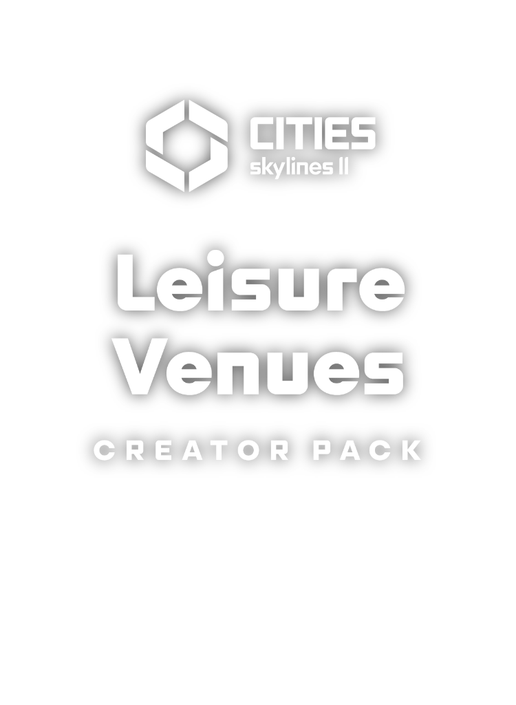 Cities: Skylines II - Creator Pack: Leisure Venues