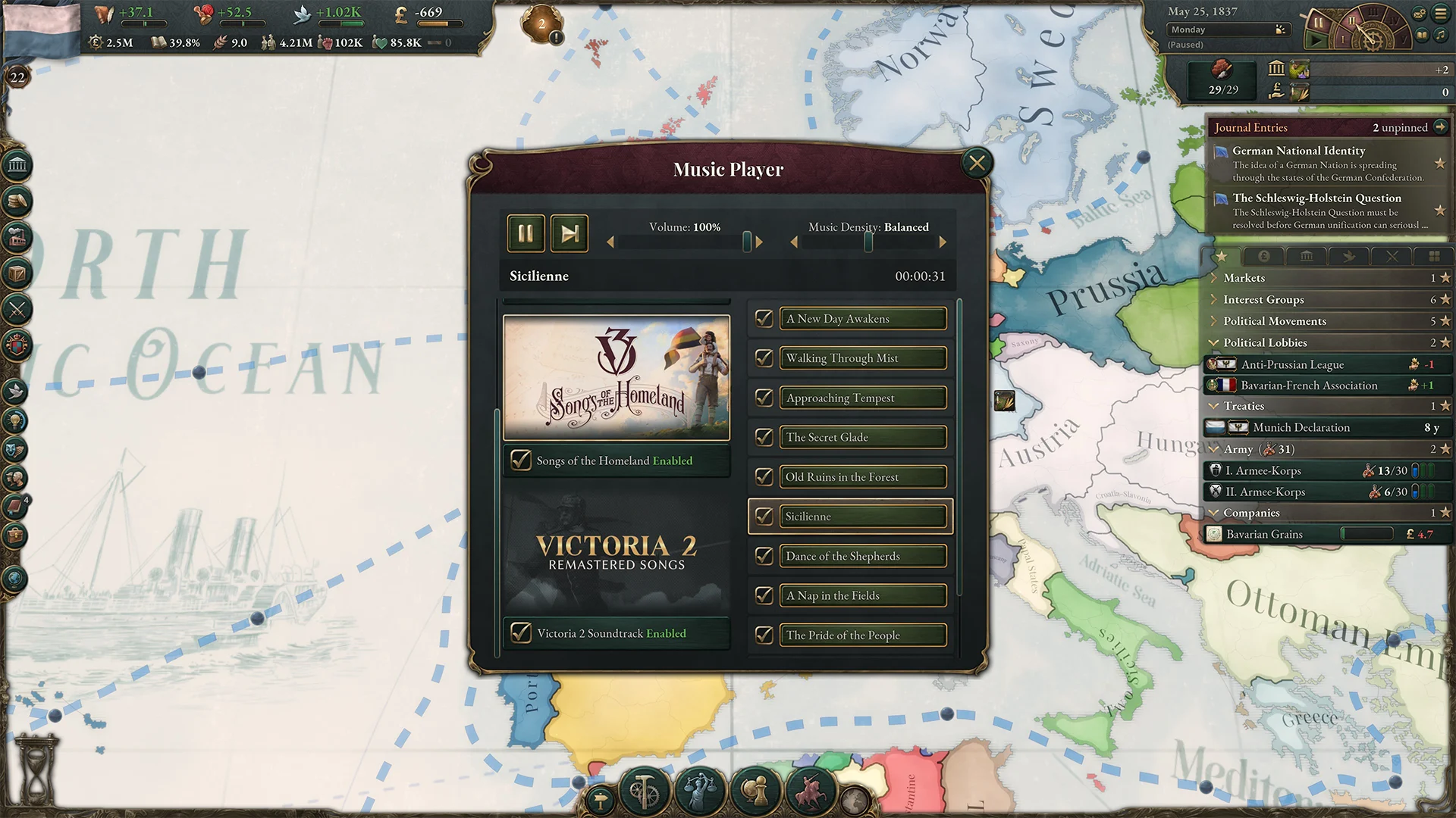 Victoria 3 Songs Of The Homeland Screenshot 2