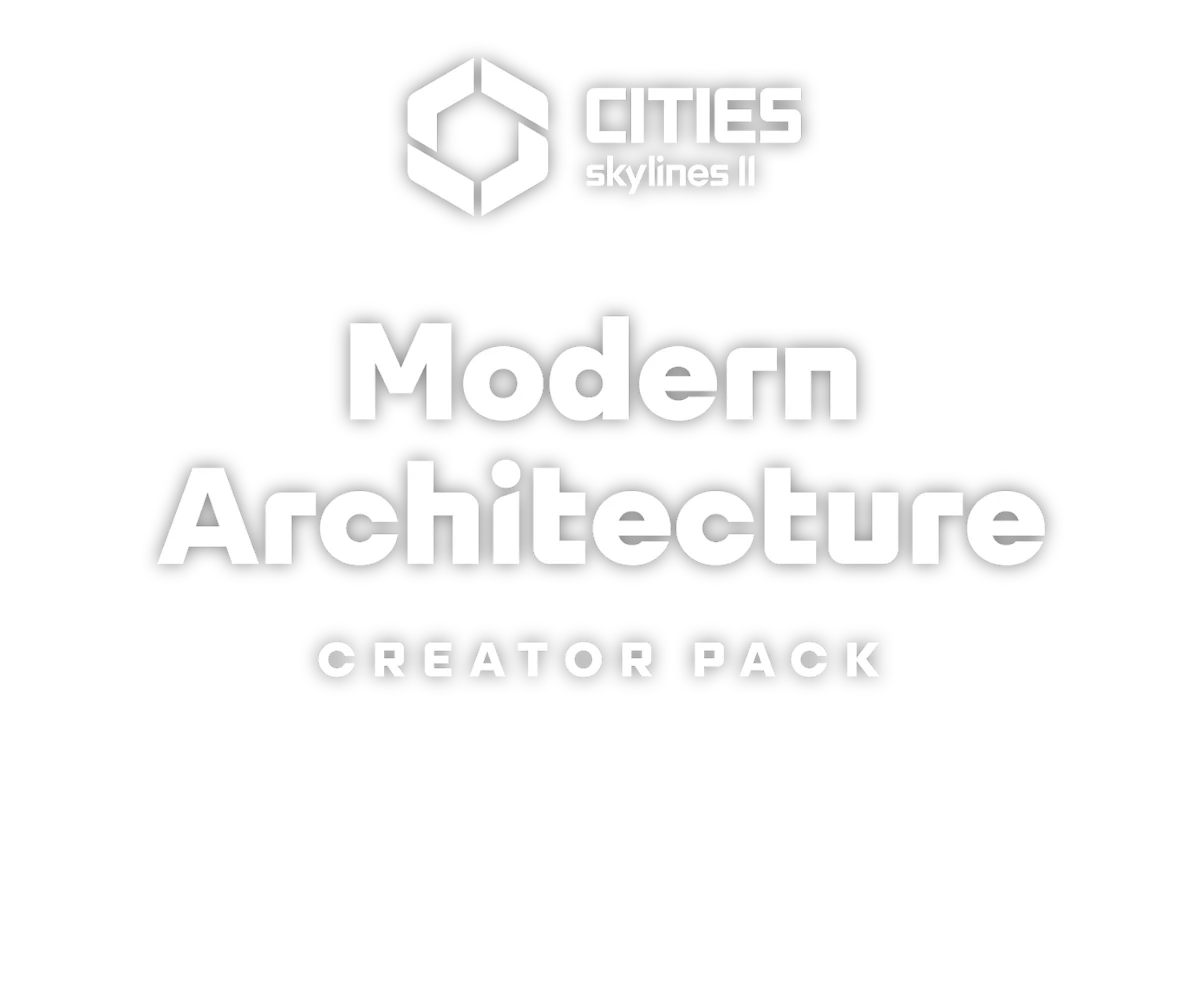 Logotype for Cities: Skylines II - Creator Pack: Modern Architecture