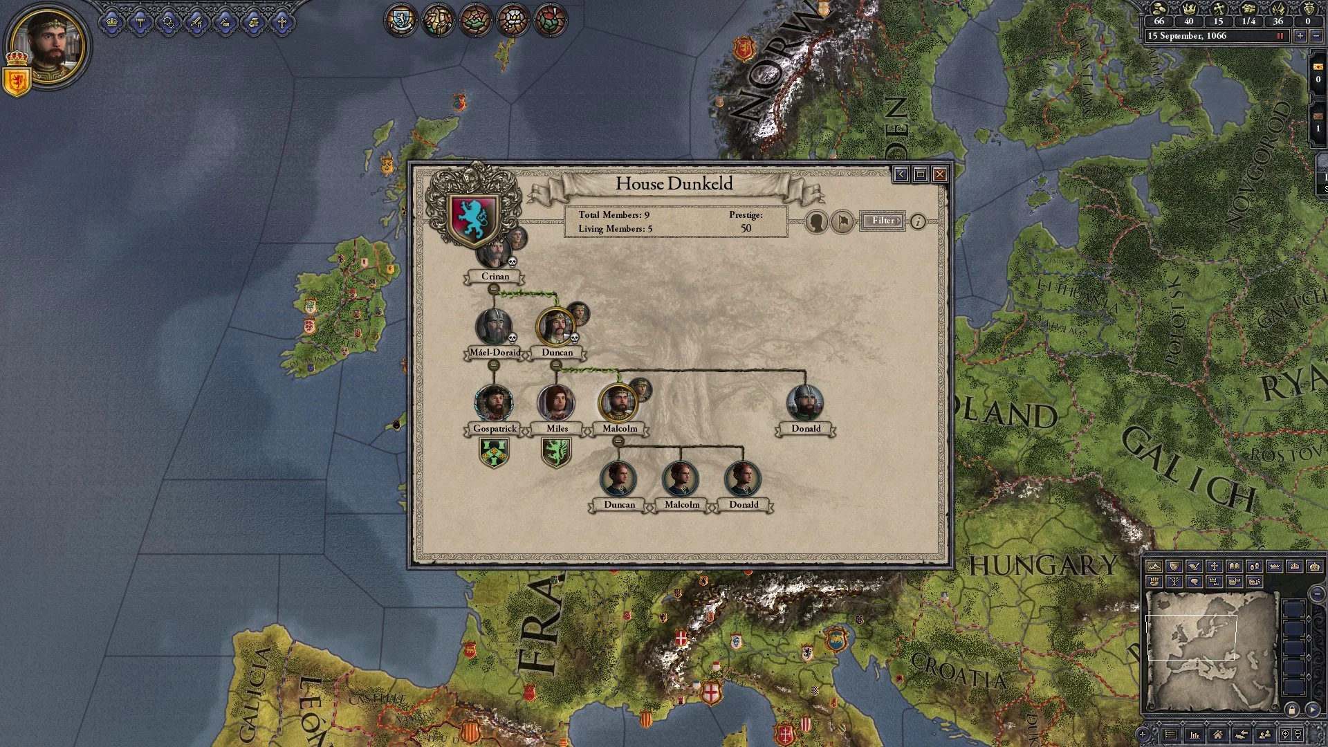 Crusader Kings II: Celtic Portraits (screenshot 5)