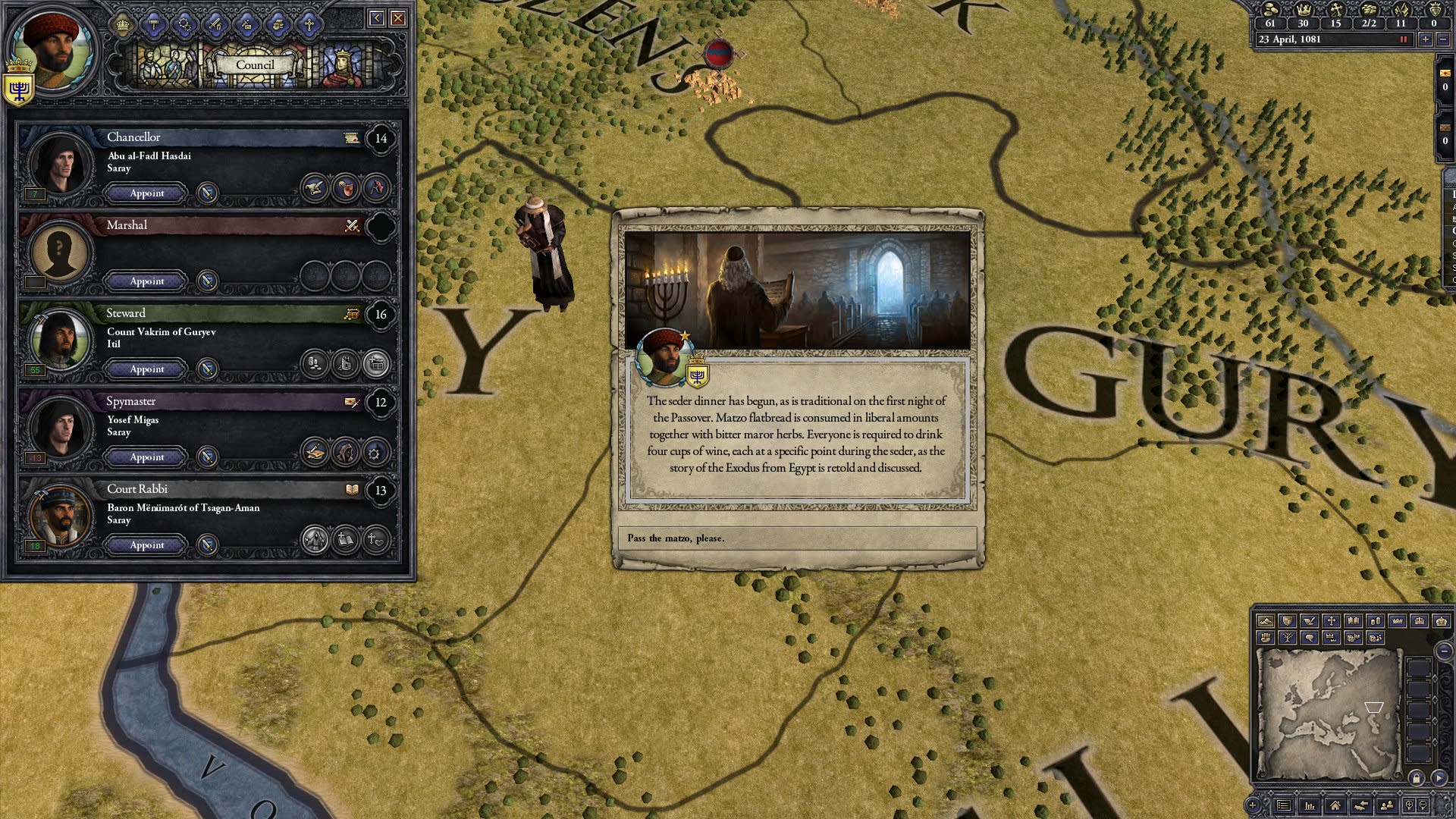 Crusader Kings II: Sons of Abraham (screenshot 9)