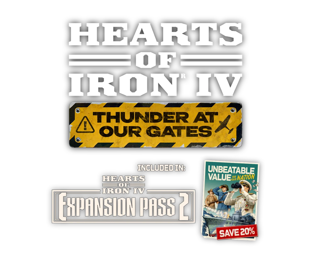 Logotype for Hearts of Iron IV: Thunders at Our Gates