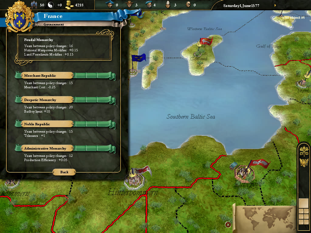 Europa Universalis III (screenshot 4)