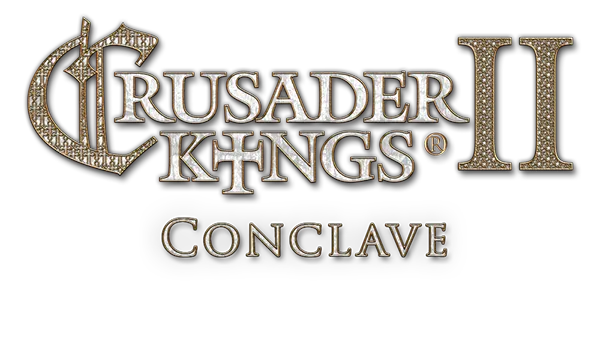 Logotype for Crusader Kings II: Conclave