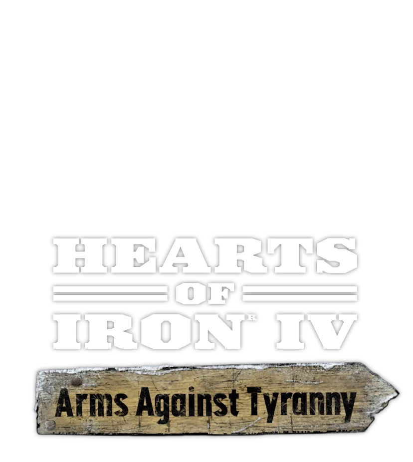 Logotype for Hearts of Iron IV: Arms Against Tyranny
