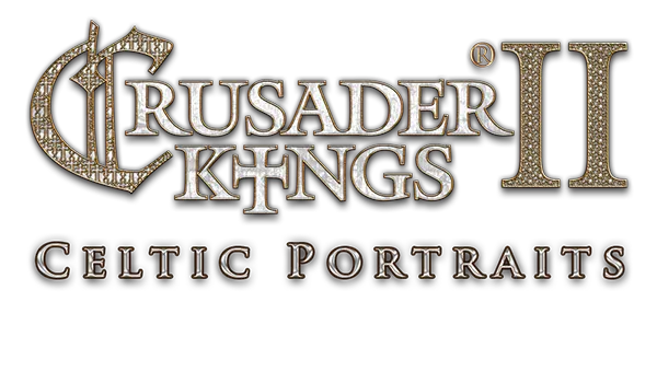 Logotype for Crusader Kings II: Celtic Portraits