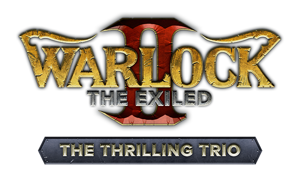 Warlock 2: The Exiled - The Thrilling Trio - logo