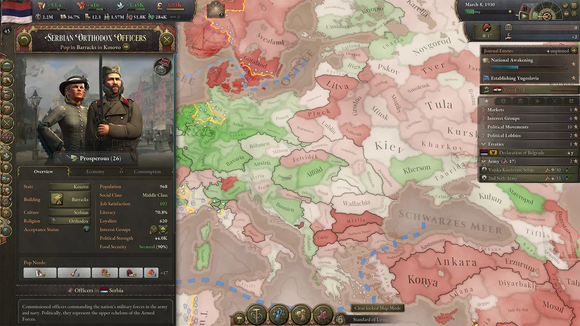 Victoria 3 National Awakening Screenshot 3