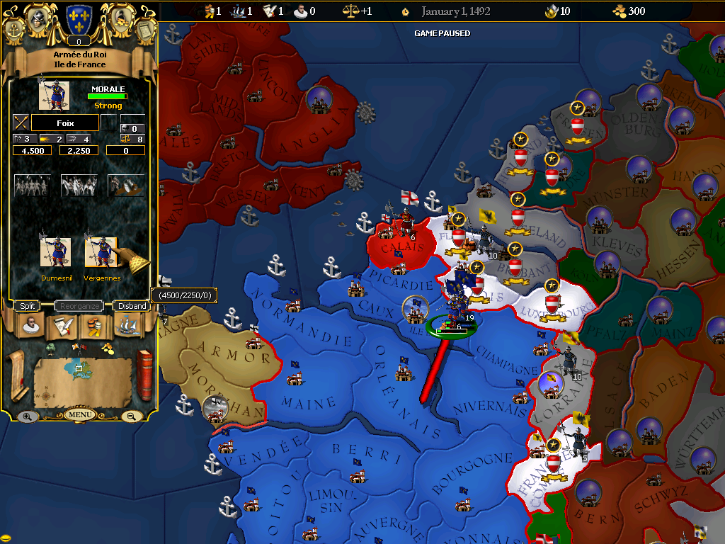 For the Glory: A Europa Universalis Game (screenshot 11)