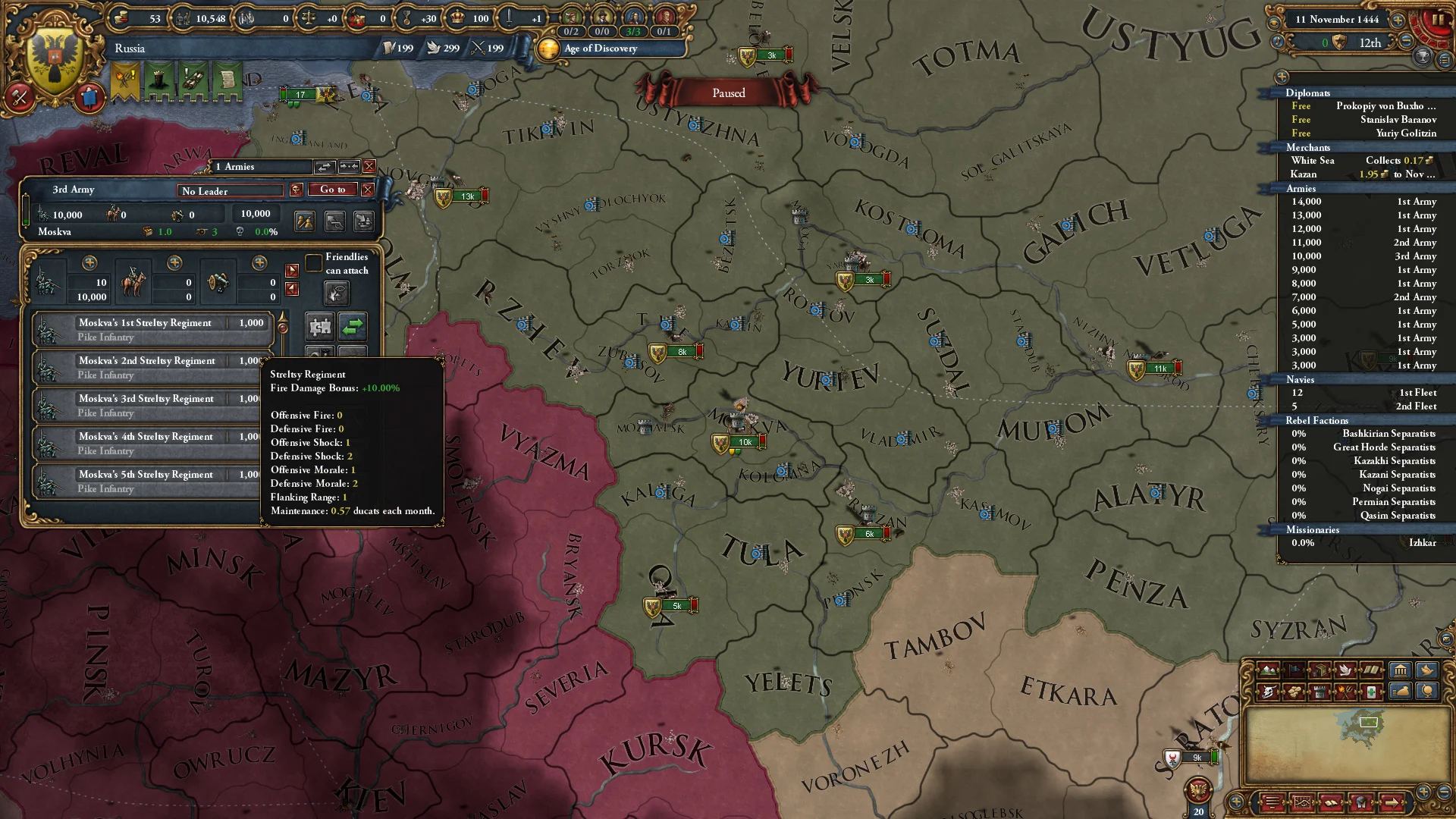 Europa Universalis IV: Third Rome (screenshot 3)