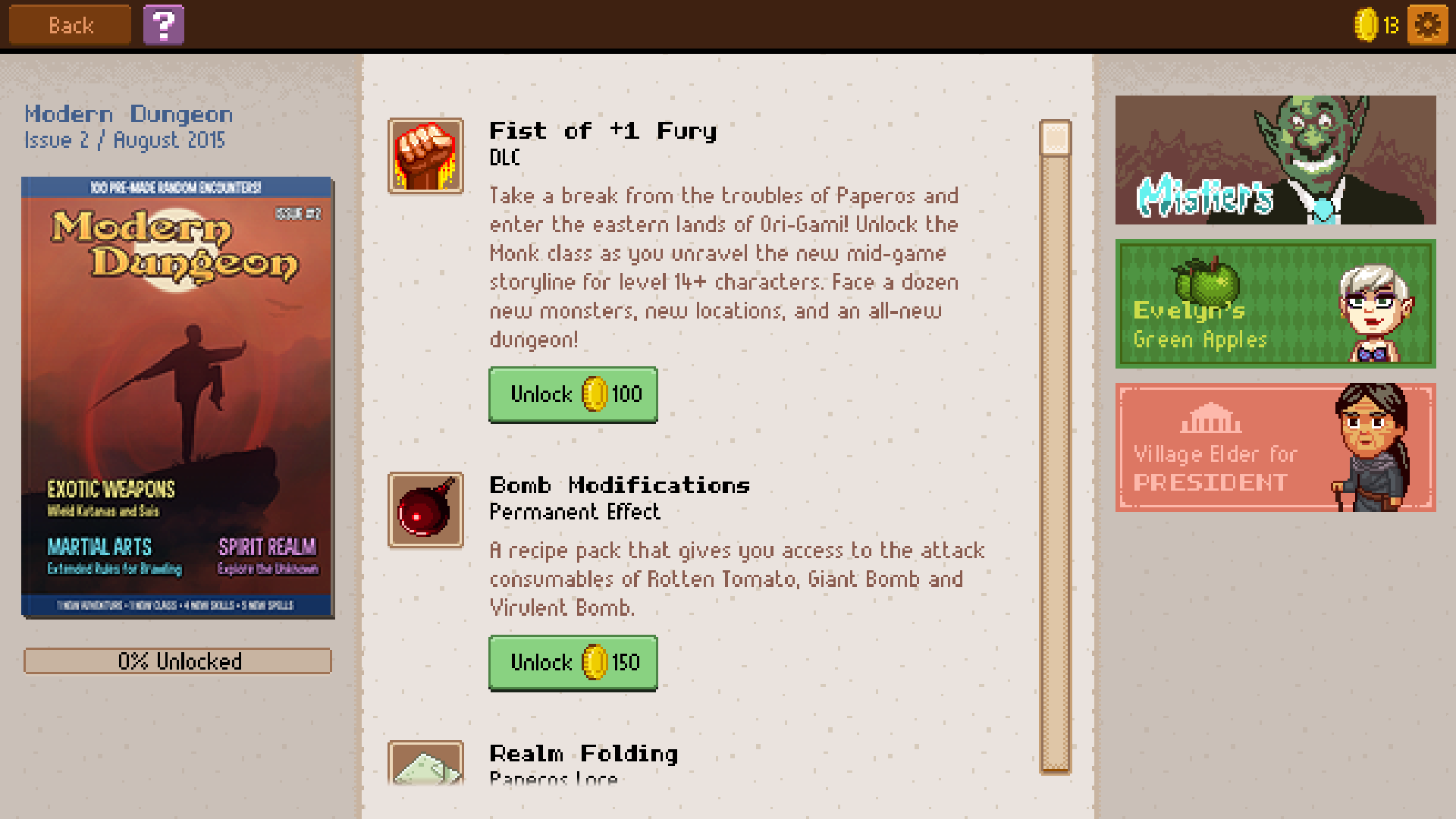 Knights of Pen and Paper 2 (screenshot 1)
