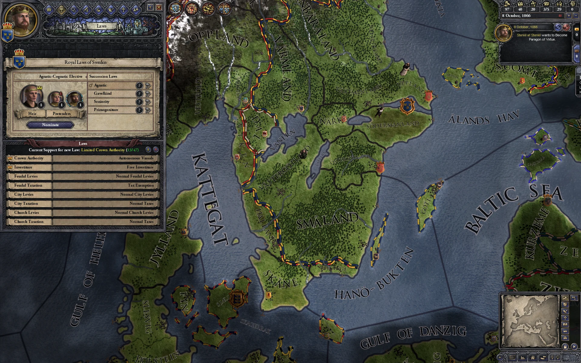 Crusader Kings II: Songs of the Caliph (screenshot 9)