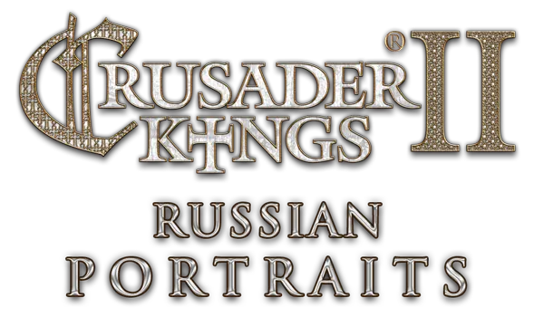 Logotype for Crusader Kings II: Russian Portraits