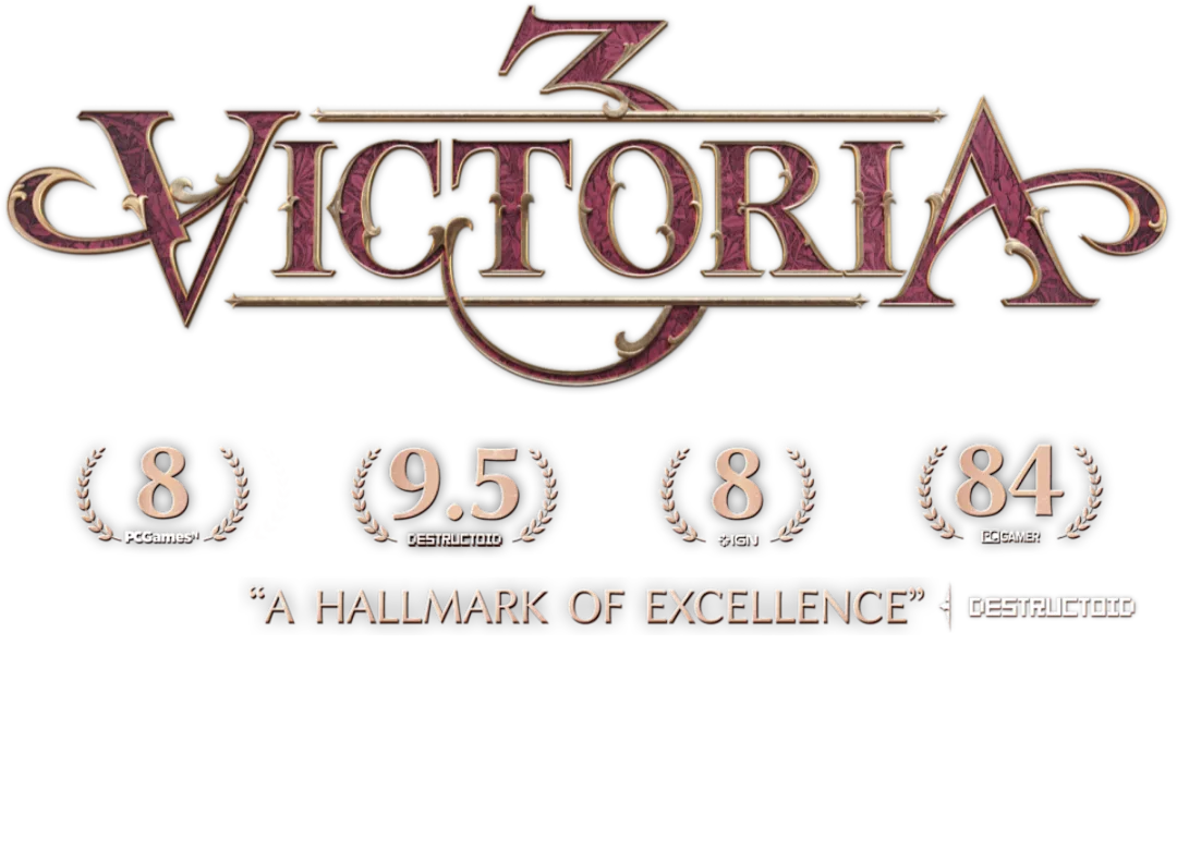 Logotype for Victoria 3