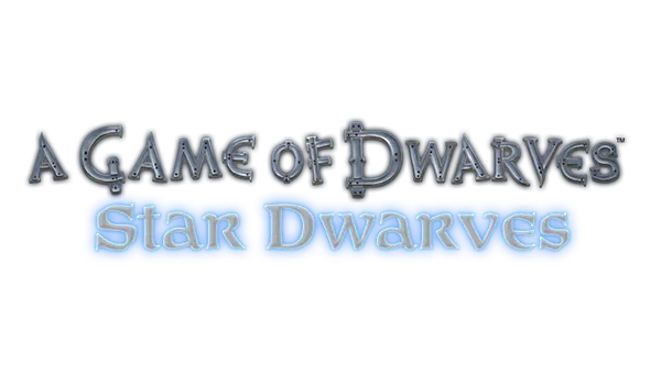 Logotype for A Game of Dwarves: Star Dwarves